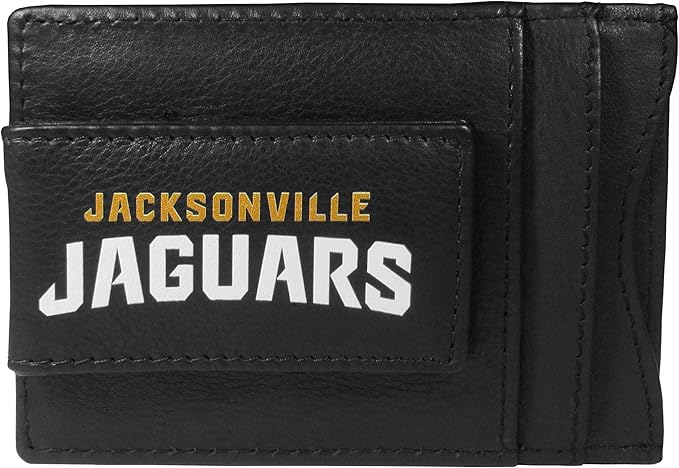 Siskiyou Sports NFL unisex Leather Cash & Cardholder & Money Clip