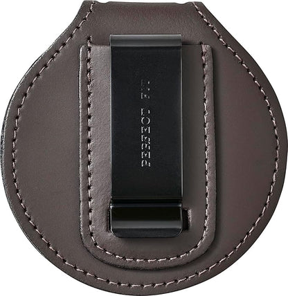 Perfect Fit Shield Wallets Florida Sheriff Five-Point Star Badge Holder 2.7 inches Tall (Cutout PF185) Brown Leather