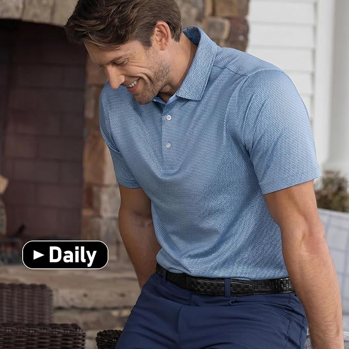 SANSTHS Mechanic Buckless Belts for Men, No Scratch Leather Work Belt Hook & Loop Tsa Belt for Technician Travel Gifts