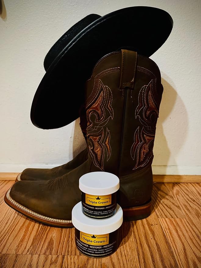 4 Ounce Leather formula; leather conditioner; cleaner and restorer for use on auto interiors, shoes, bags. Made in the U.S.A.