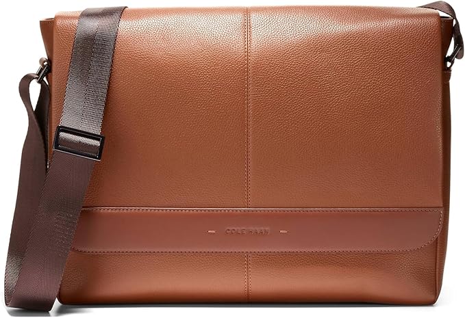 Cole Haan Men's Triboro Leather Messenger