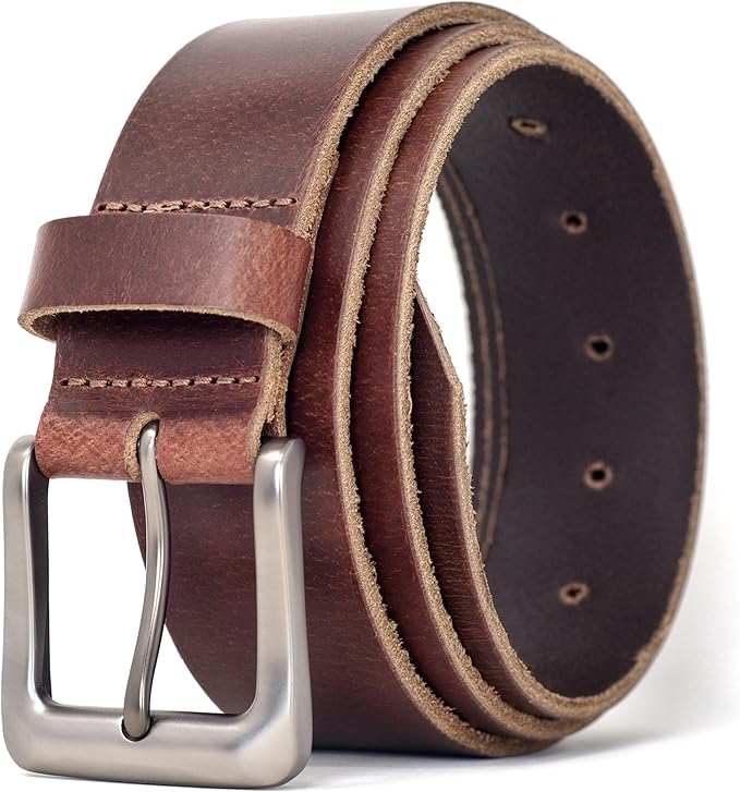 Ashford Ridge 38mm Full Hide Real Leather Belt Made in England