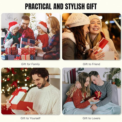 2PCS Sunglass Holder for Car Visor, Faux Leather Eyeglass Holder Clip for Car Sun Visor Organizer, Universal One Handed Operation Sun Glass Hanger, Car Interior Accessories for Women Man