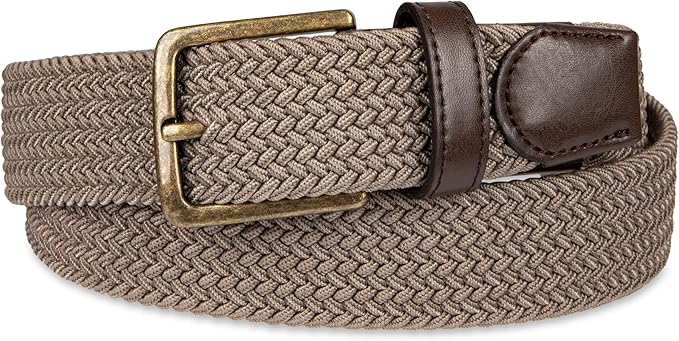Dockers Men's 1 3/8 in. Stretch Fabric Braided Belt