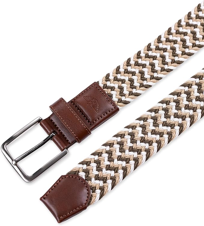 Dockers Men's 1 3/8 in. Stretch Fabric Braided Belt