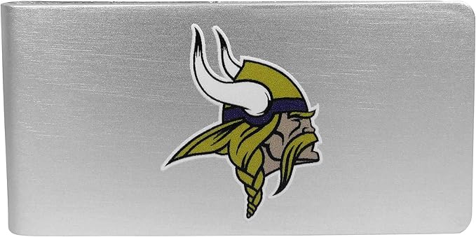 Siskiyou Sports NFL unisex Leather Cash & Cardholder & Money Clip