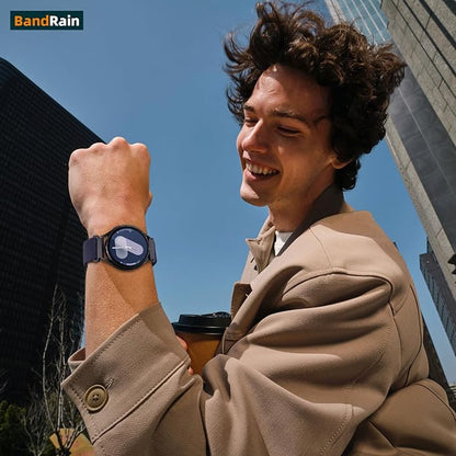 Stretchy Bands Compatible with Samsung Galaxy Watch 7 6 4 5 Band 40mm 44mm/Watch 6 4 Classic 47mm 43mm 42mm 46mm/5 Pro/FE/Active 2, 6 Pack 20mm Nylon Sport Strap for Galaxy Watch 7 Band Women Men