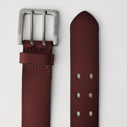 Amazon Essentials AE - Accessories Men's Double Prong Leather Belt