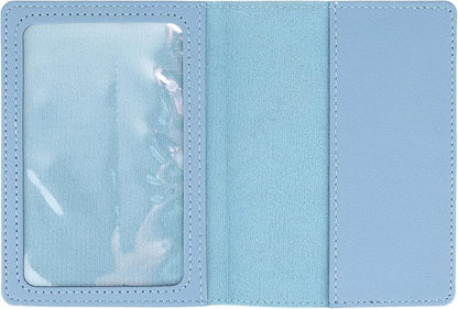 2 Pack Passport covers and Vaccine Card Holder PU Leather Passport Wallet Vaccine Case Protector Slot Travel Passport Wallets for Women & Men (Color 1)