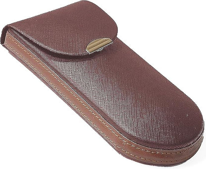 [Amazon.co.jp Limited] Glasses Case, Semi-Hard, Vertical, Compact, Thin, Monocoque, Slim, Portable, Convenient