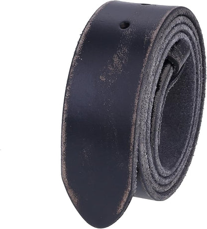Gelante Genuine Full Grain Leather Belt Strap without Belt Buckle