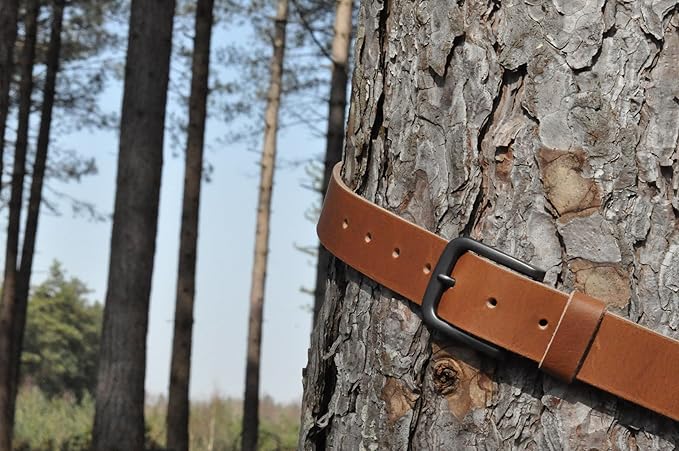 Ashford Ridge 34mm (1.25") Full Hide Leather Belt - Made in England