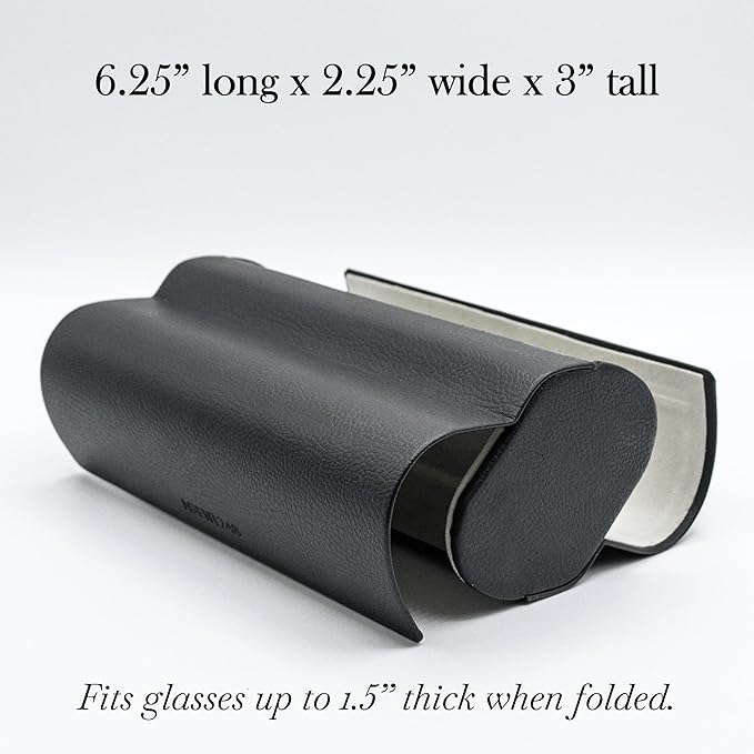 Eyeglass and Sunglass 2-Compartment Travel Case