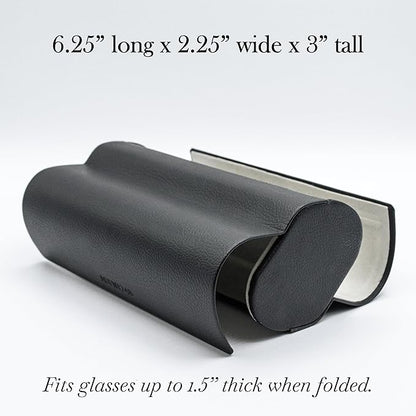 Eyeglass and Sunglass 2-Compartment Travel Case