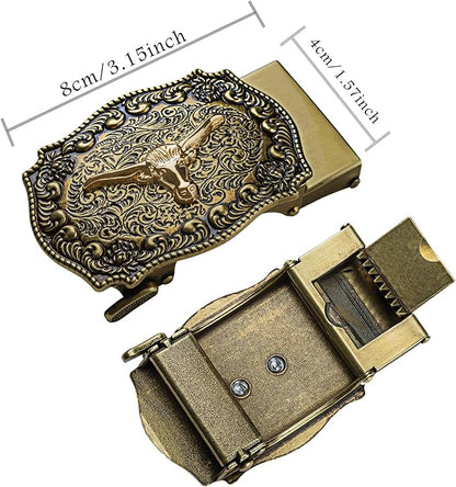Dubulle Designer Mens Belts, Sliding Automatic Buckle Ratchet Dress Belt TOP Genuine Leather Strap Gifts