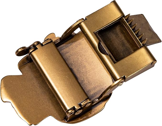 Barry.Wang Mens Belts Leather Ratchet Automatic Buckle Slide Click 1 3/8" Designer Dress Fashion Classic Casual Work Business