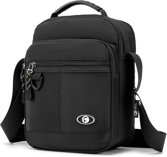 Messenger Bag for Men Shoulder Bag Mens Handbag Crossbody Bag Sling Bags for 9,7 inch IPad Business Work Travel Weekend