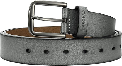CHAOREN Mens Belts Leather - 35mm Genuine Leather Belt for Jeans - Men Gift for Casual Dress