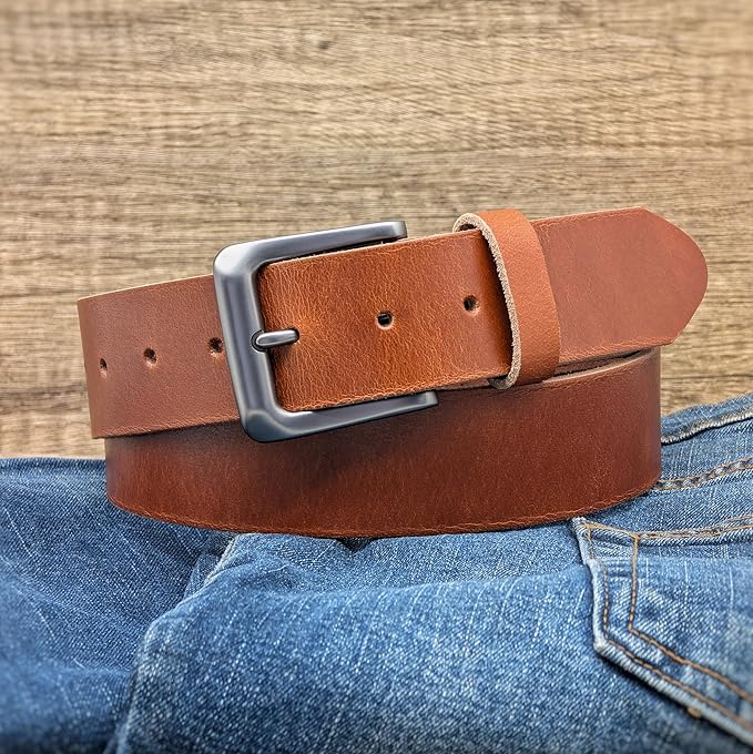 Ashford Ridge 38mm Full Hide Real Leather Belt Made in England