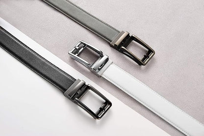 CHAOREN Click Belts for Men - Mens Ratchet Belt 1 3/8" for Dress Pants - Perfect Companion to Men's Oxfords