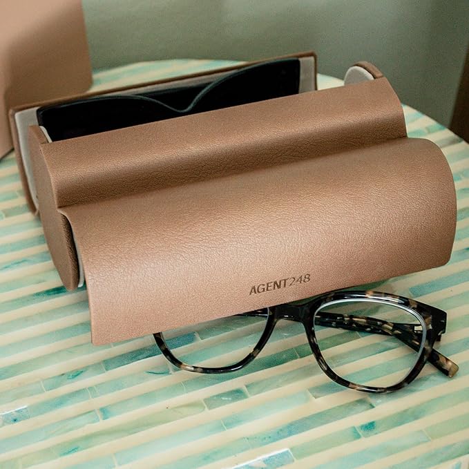 Eyeglass and Sunglass 2-Compartment Travel Case