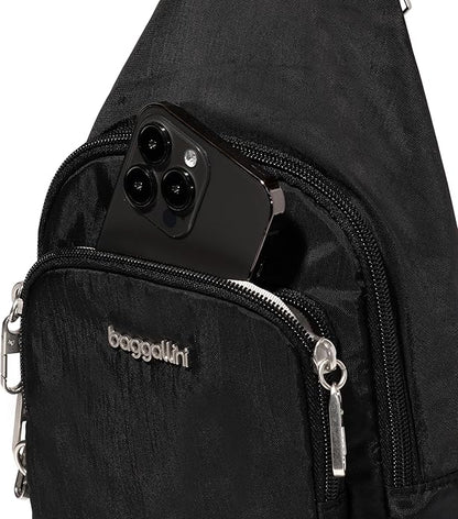 Baggallini womens Securtex Anti-theft Daytripper Sling