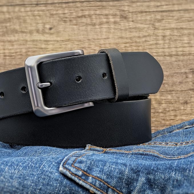 Ashford Ridge 38mm Full Hide Real Leather Belt Made in England