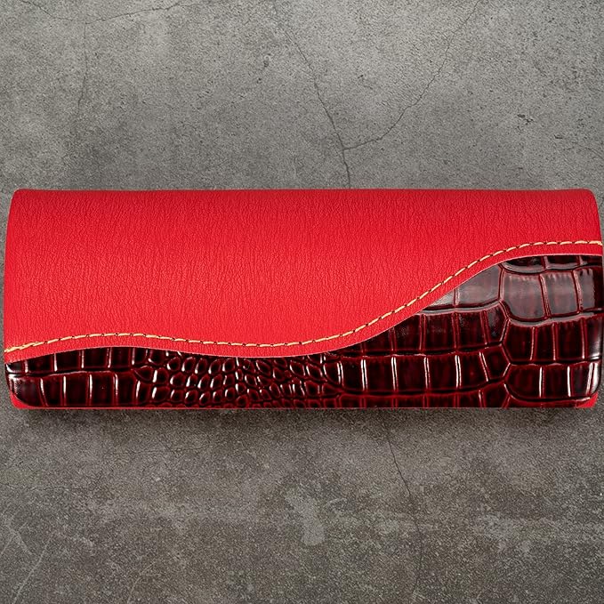 Vemiss Hard Shell Eyeglass Cases, Lightweight Portable Glasses Case for Women Men