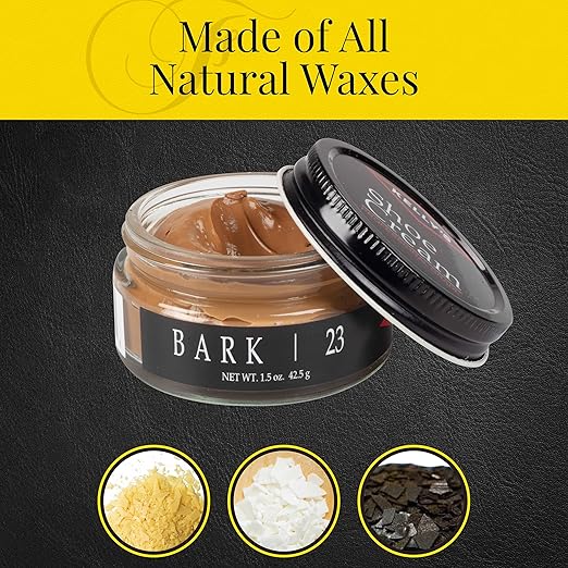 Kelly's Bark Shoe Polish 1.5 oz - Professional Leather Shoe Cream