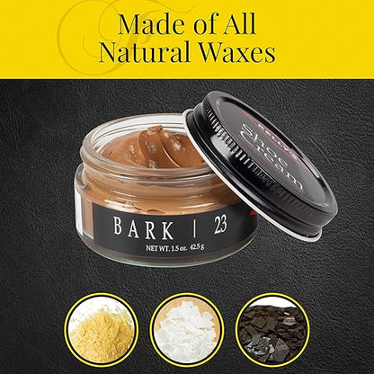 Kelly's Bark Shoe Polish 1.5 oz - Professional Leather Shoe Cream