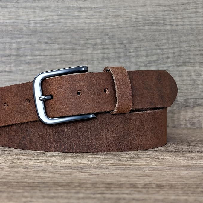 Ashford Ridge 34mm (1.25") Full Hide Leather Belt - Made in England