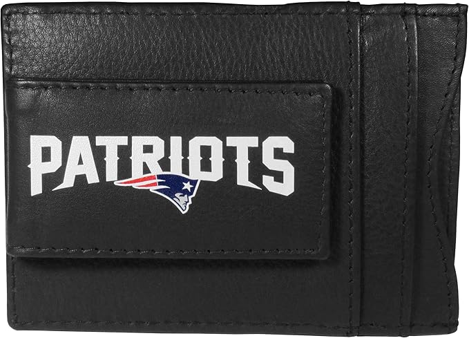 Siskiyou Sports NFL unisex Leather Cash & Cardholder & Money Clip
