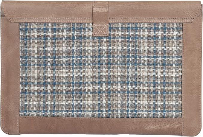 LONDO Lederhülle Kompatibel mit MacBook Pro 16 & MacBook Pro 15 Zoll (M5, M4, M3, M2, M1, Pro, Max), Premium Top-Grain Echtleder Laptoptasche, Mink Modelle 2020 bis 2026