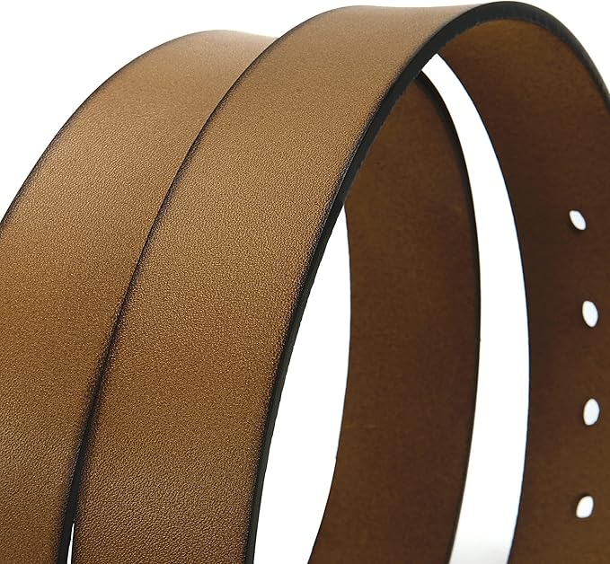CHAOREN Mens Belts Leather - 35mm Genuine Leather Belt for Jeans - Men Gift for Casual Dress
