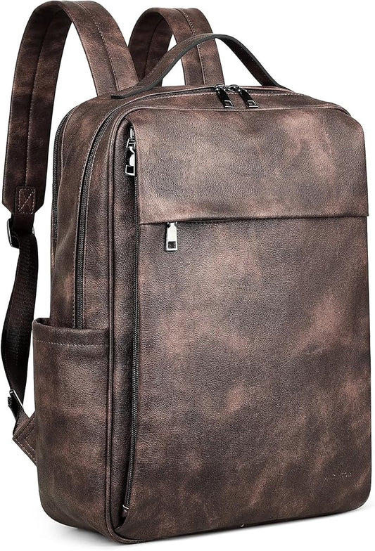 LOVEVOOK Laptop Backpack for Women, Water Resistant Travel Work Backpa – PureLather