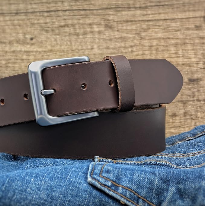 Ashford Ridge 38mm Full Hide Real Leather Belt Made in England
