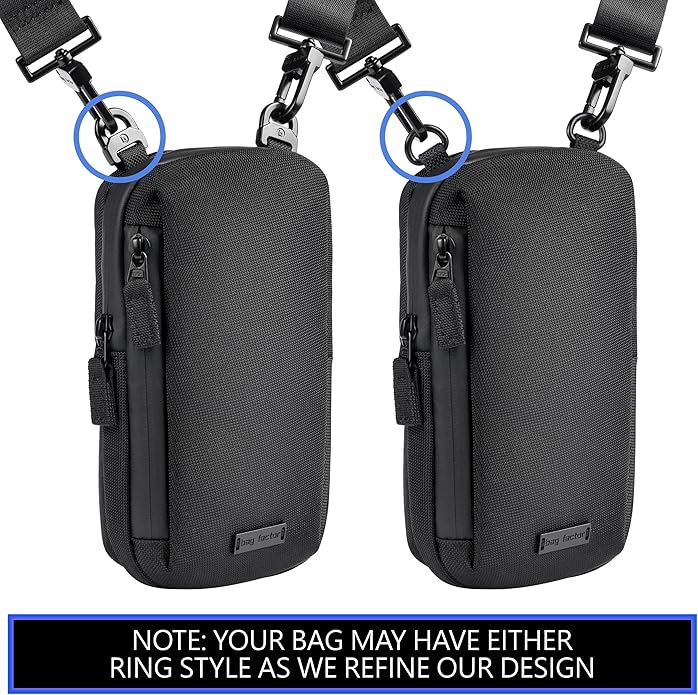 Cell Phone Crossbody Sling Bag EDC – RFID Small Shoulder Bag with Urban Tech Aesthetic