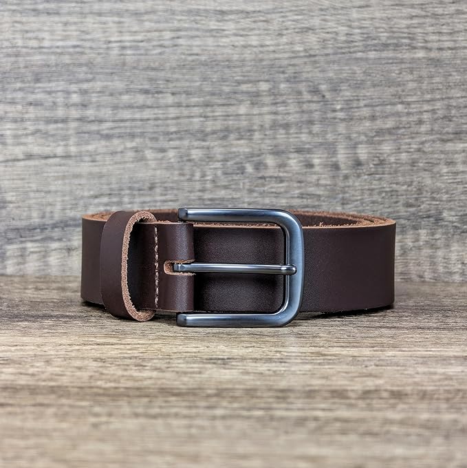Ashford Ridge 34mm (1.25") Full Hide Leather Belt - Made in England