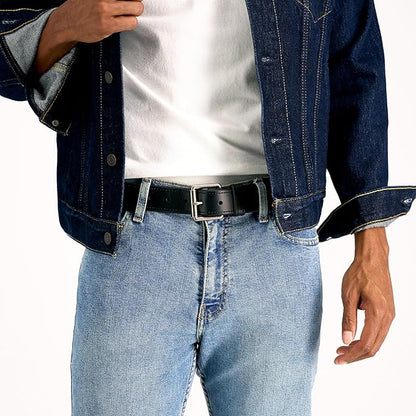 Levi’s Men’s Casual Leather Belt, Classic Strap for Jeans & Everyday Wear