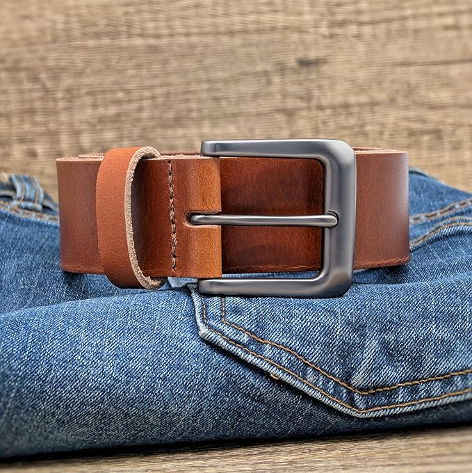 Ashford Ridge 38mm Full Hide Real Leather Belt Made in England