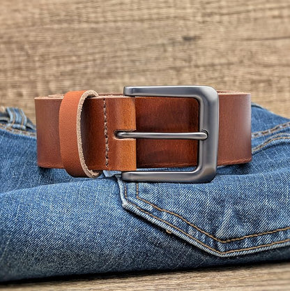Ashford Ridge 38mm Full Hide Real Leather Belt Made in England