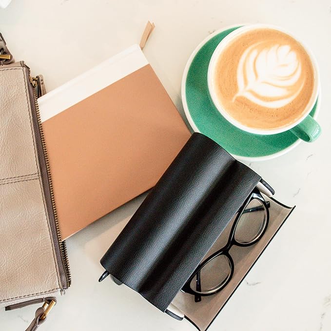 Eyeglass and Sunglass 2-Compartment Travel Case
