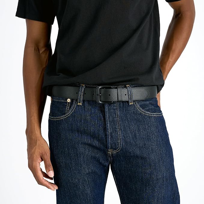 Levi’s Men’s Casual Leather Belt, Classic Strap for Jeans & Everyday Wear