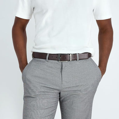 Kenneth Cole REACTION Men's 2-in-1 Reversible Dress Belt