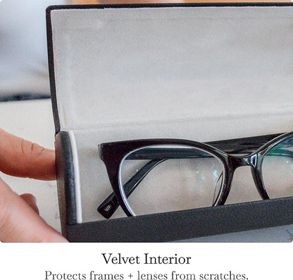 Eyeglass and Sunglass 2-Compartment Travel Case