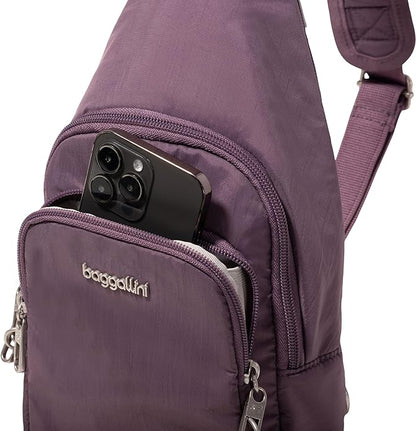 Baggallini womens Securtex Anti-theft Daytripper Sling