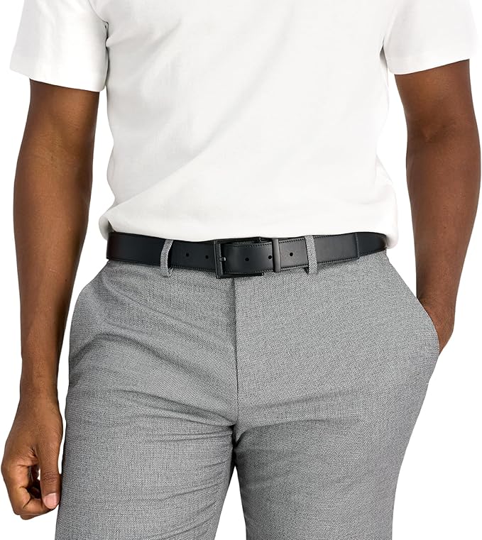 Kenneth Cole REACTION Men's 2-in-1 Reversible Dress Belt