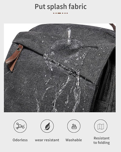 Messenger bag for Men,Small Sling Crossbody Backpack Shoulder Bag for Men Women,canvas Strap Backpack Sling Bag