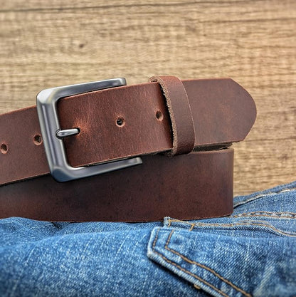 Ashford Ridge 38mm Full Hide Real Leather Belt Made in England