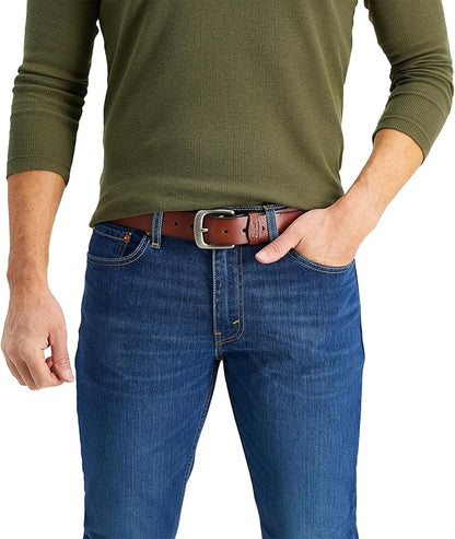 Levi’s Men’s Casual Leather Belt, Classic Strap for Jeans & Everyday Wear